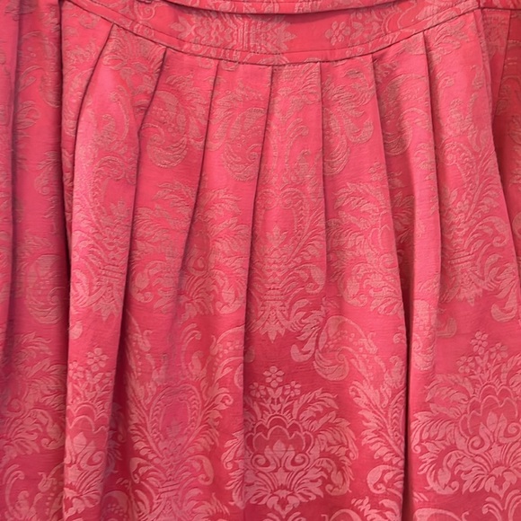 Tracy Reese Jacquard Print Pleated Skirt- Size 6 - Picture 2 of 6